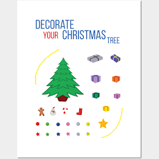 Decorate Your Christmas Tree Posters and Art